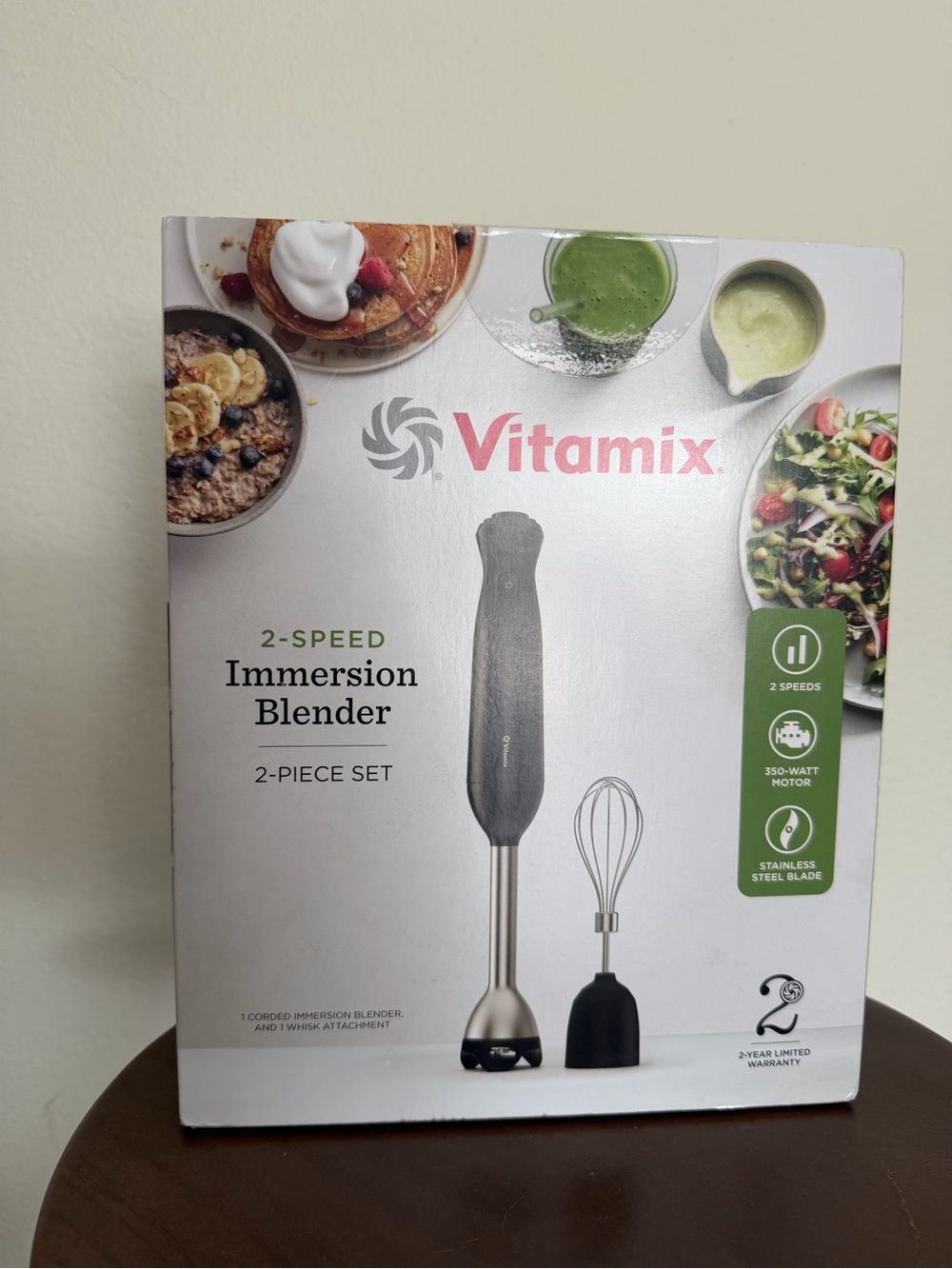 Vitamix 2-Speed Immersion Blender - Black